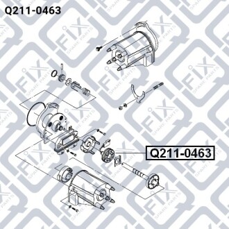 Котушка трамблера Q-fix Q211-0463