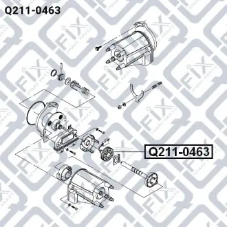 Котушка трамблера Q-fix Q211-0463