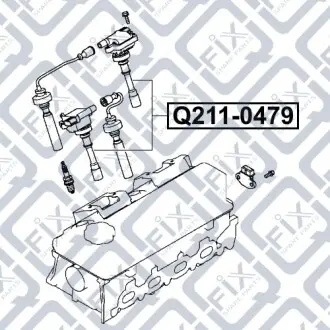 Катушка зажигания Q-fix Q211-0479