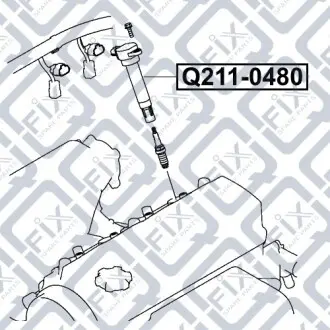 Катушка зажигания Q-fix Q211-0480