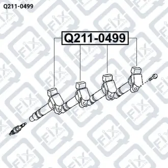 КАТУШКА ЗАЖИГАНИЯ Q-fix Q211-0499
