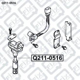Котушка запалювання Q-fix Q211-0516