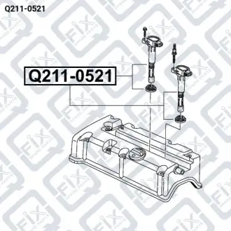 КАТУШКА ЗАЖИГАНИЯ Q-fix Q211-0521