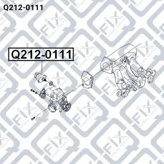 Регулятор холостого хода Q-fix Q212-0111