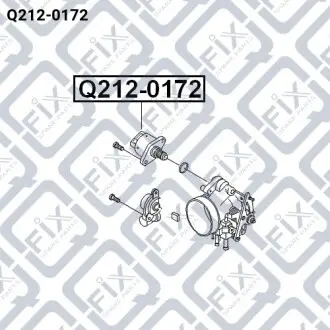 Регулятор холостого хода Q-fix Q212-0172