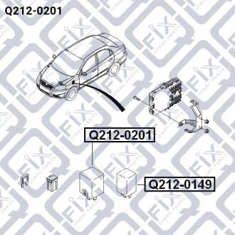 Реле Q-fix Q212-0201