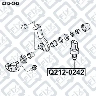 Датчик включення заднього ходу Q-fix Q212-0242