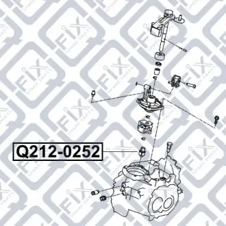 Датчик включения заднего хода Q-fix Q212-0252