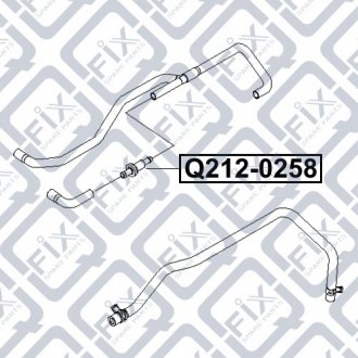 Клапан вентиляції картера Q-fix Q212-0258