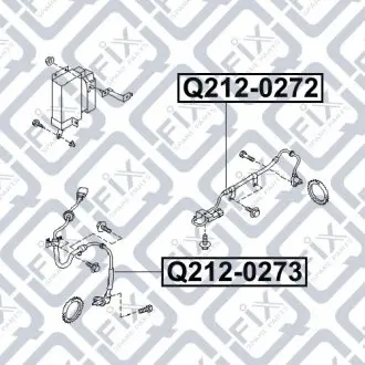 Датчик ABS (передній, правий) Q-fix Q212-0273