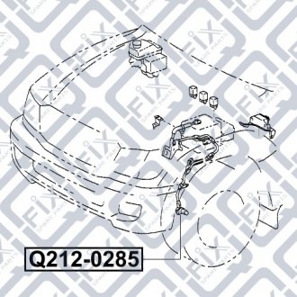 Датчик ABS (передний, правый) Q-fix Q212-0285 (фото 1)