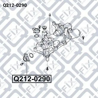 Датчик ходу педалі зчеплення Q-fix Q212-0290