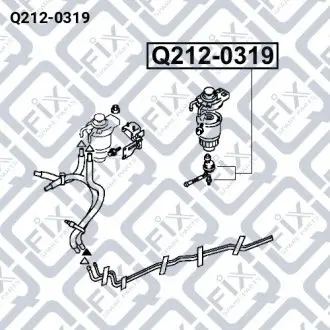 ДАТЧИК УРОВНЯ ВОДЫ (в топливном фильтре) Q-fix Q212-0319