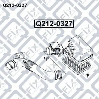 ДАТЧИК РАСХОДА ВОЗДУХА Q-fix Q212-0327