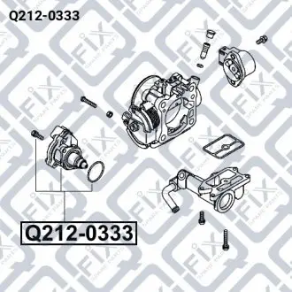 Датчик (клапан) холостого хода Q-fix Q212-0333