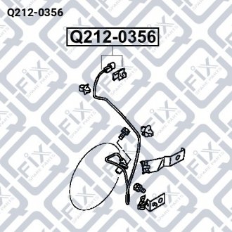 Датчик ABS (передний, правый) Q-fix Q212-0356 (фото 1)