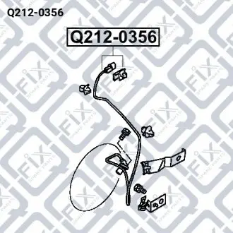 Датчик ABS (передний, правый) Q-fix Q212-0356