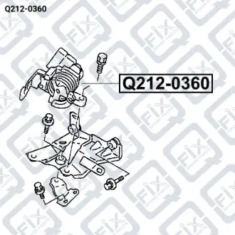 Датчик дросельної заслінки Q-fix Q212-0360