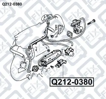КЛАПАН ВАКУУМНИЙ (СОЛЕНОЇД) Q-fix Q212-0380