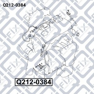Датчик положення колінчатого валу Q-fix Q212-0384 (фото 1)