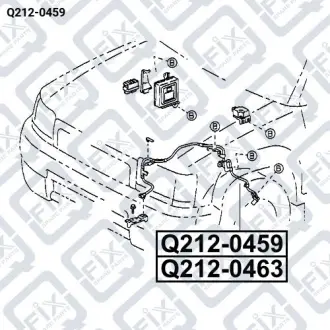 Датчик ABS передній Q-fix Q212-0459