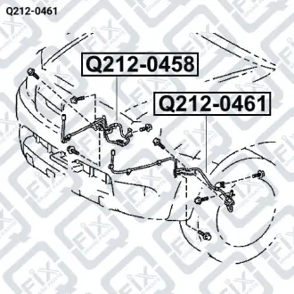 Датчик ABS передній Q-fix Q212-0461