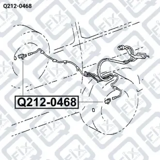 Датчик ABS задній правий Q-fix Q212-0468