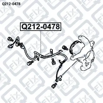 Датчик ABS передній Q-fix Q212-0478