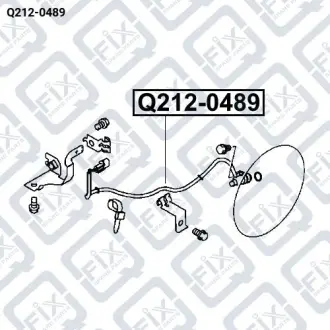 ДАТЧИК ABS ЗАДНИЙ Q-fix Q212-0489