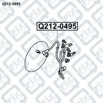 ДАТЧИК ABS ПЕРЕДНИЙ ПРАВЫЙ Q-fix Q212-0495