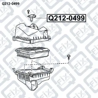 ДАТЧИК РАСХОДА ВОЗДУХА Q-fix Q212-0499
