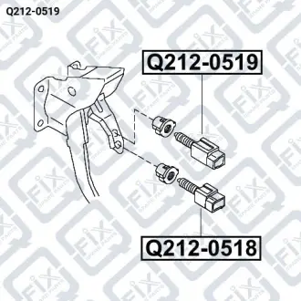 ДАТЧИК СТОП СИГНАЛА Q-fix Q212-0519