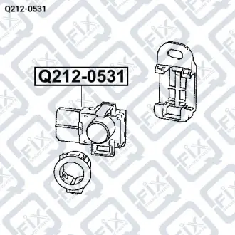 Датчик парктроніки Q-fix Q212-0531