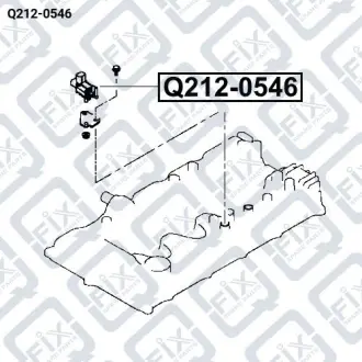 КЛАПАН ВАКУУМНИЙ (СОЛЕНОЇД) Q-fix Q212-0546