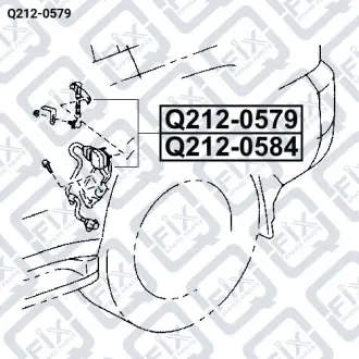 ДАТЧИК ПОЛОЖЕНИЯ КУЗОВА Q-fix Q212-0579