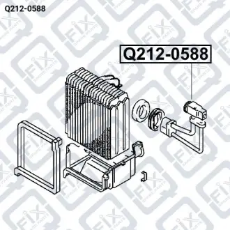 Клапан кондиціонера Q-fix Q212-0588