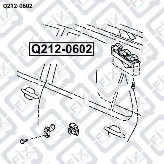 Вимикач склопідіймача Q-fix Q212-0602