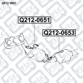 Датчик кисневий Q-fix Q212-0651