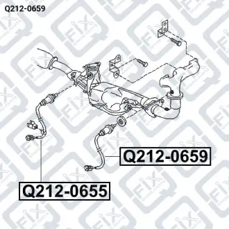 Датчик кисневий Q-fix Q212-0659