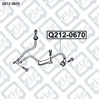 ДАТЧИК ABS ЗАДНИЙ ЛЕВЫЙ Q-fix Q212-0670