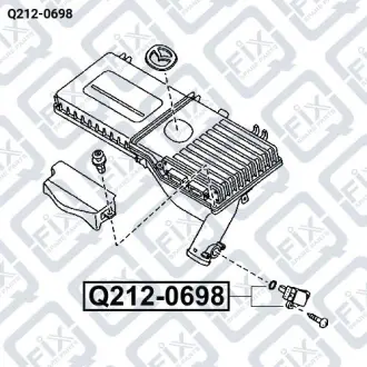 ДАТЧИК РАСХОДА ВОЗДУХА Q-fix Q212-0698