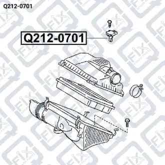 ДАТЧИК РАСХОДА ВОЗДУХА Q-fix Q212-0701