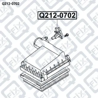 ДАТЧИК РАСХОДА ВОЗДУХА Q-fix Q212-0702