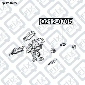 Датчик стоп сигналу Q-fix Q212-0705