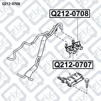 ДАТЧИК (КЛАПАН) ПОДАЧИ ВОЗДУХА Q-fix Q212-0708