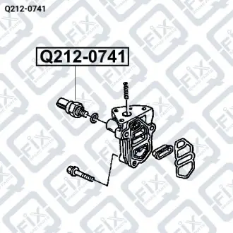 ДАТЧИК ДАВЛЕНИЯ ТОПЛИВА Q-fix Q212-0741