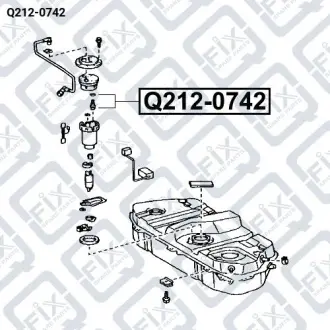 РЕГУЛЯТОР ДАВЛЕНИЯ ТОПЛИВА Q-fix Q212-0742