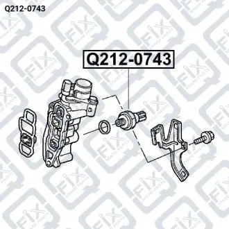 ДАТЧИК ДАВЛЕНИЯ МАСЛА Q-fix Q212-0743