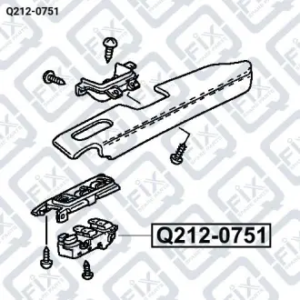 Вимикач склопідіймача Q-fix Q212-0751