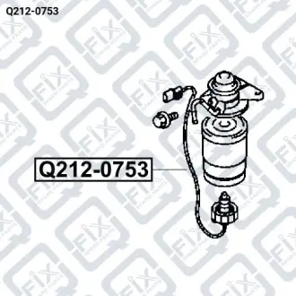 ДАТЧИК РІВНЯ ВОДИ ПАЛИВНОГО ФІЛЬТРУ Q-fix Q212-0753